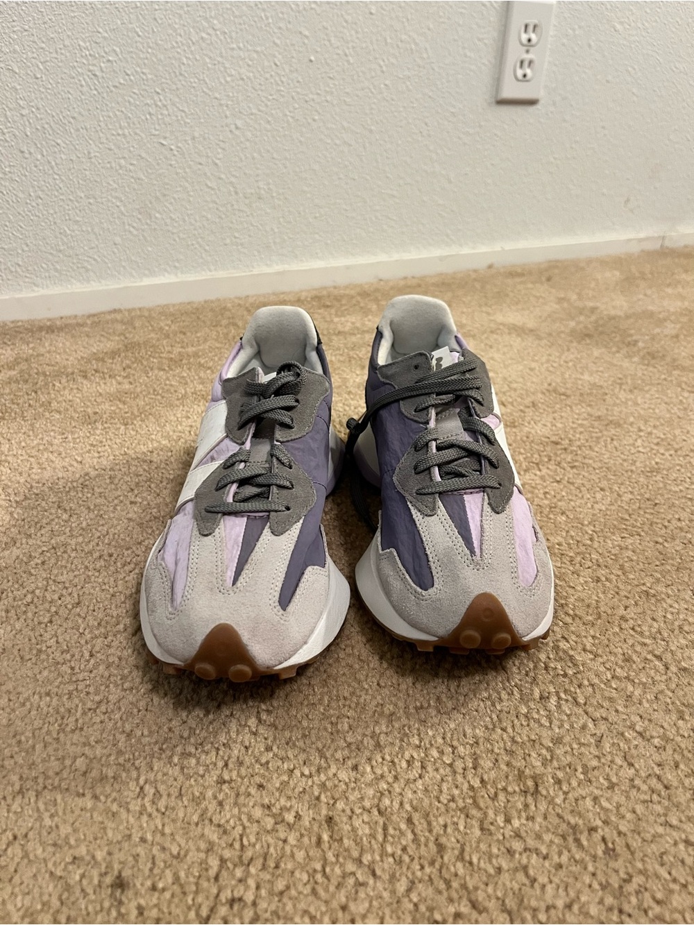 New Balance Women's Lavender, Purple & Gray Retro Runner Sneakers - Picture 4 of 6